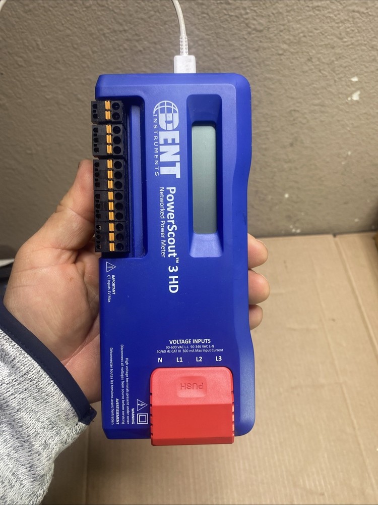 Dent PowerScout 3 PS3HD-R-D-N HD Power Submeter (UNTESTED)