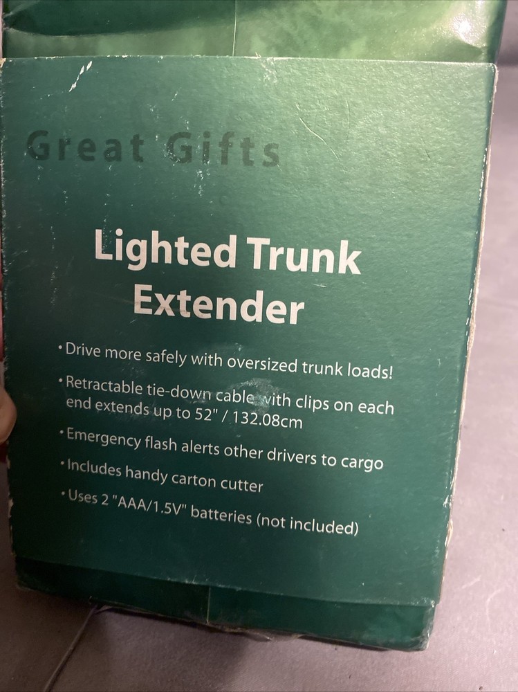 Retractable Lighted Trunk Extender NEW