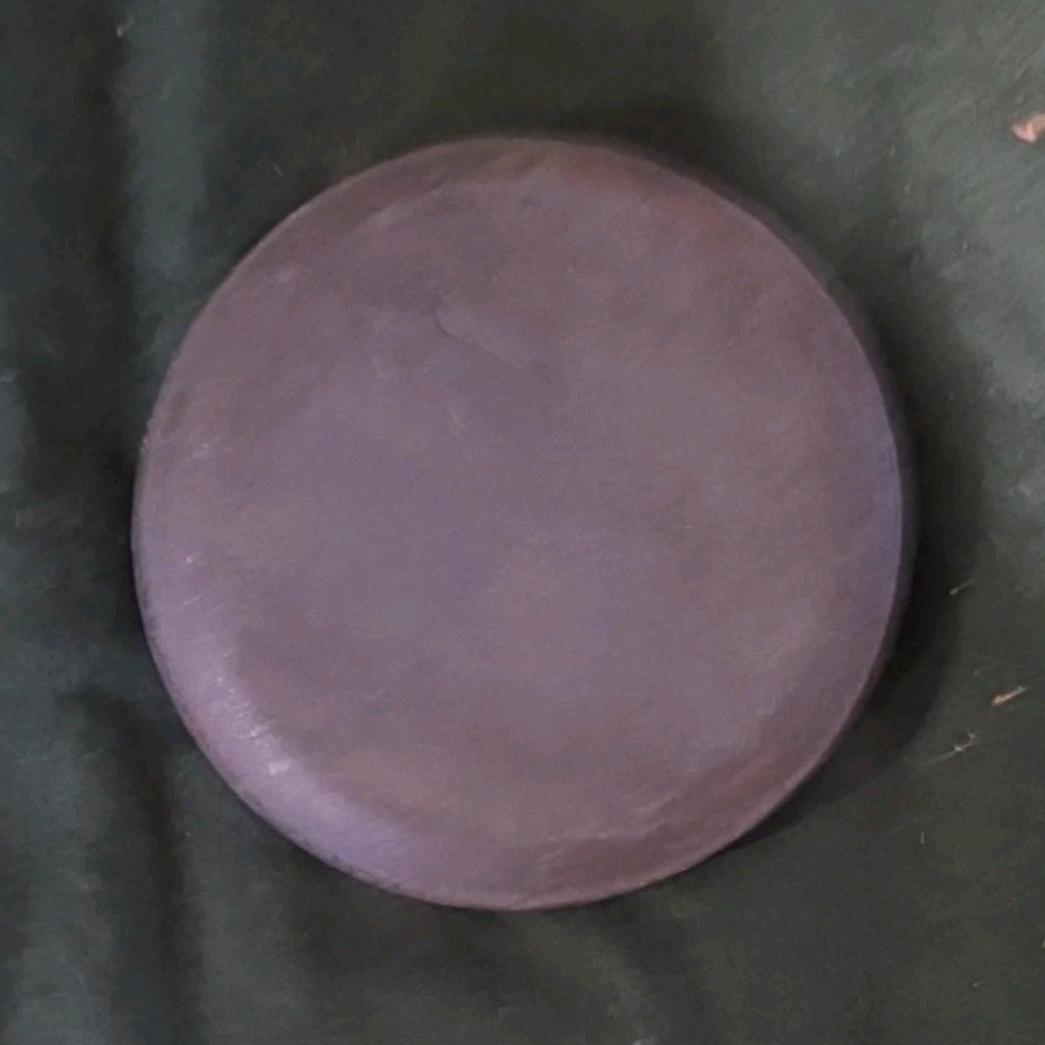Round Gray Sharpening Stone Knife Blade Sharpener Collectible