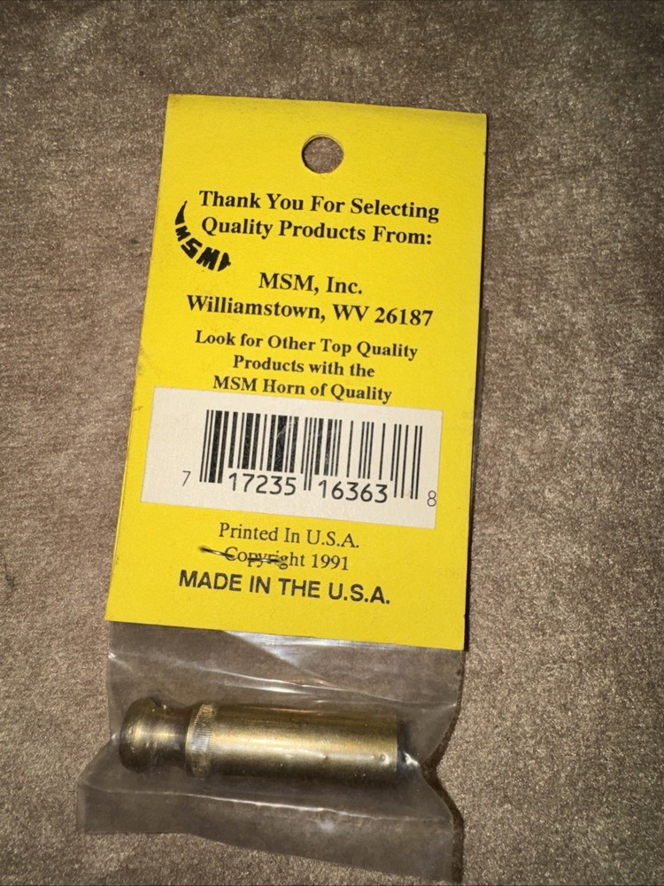 MSM 20 Grain Fixed Powder Measure