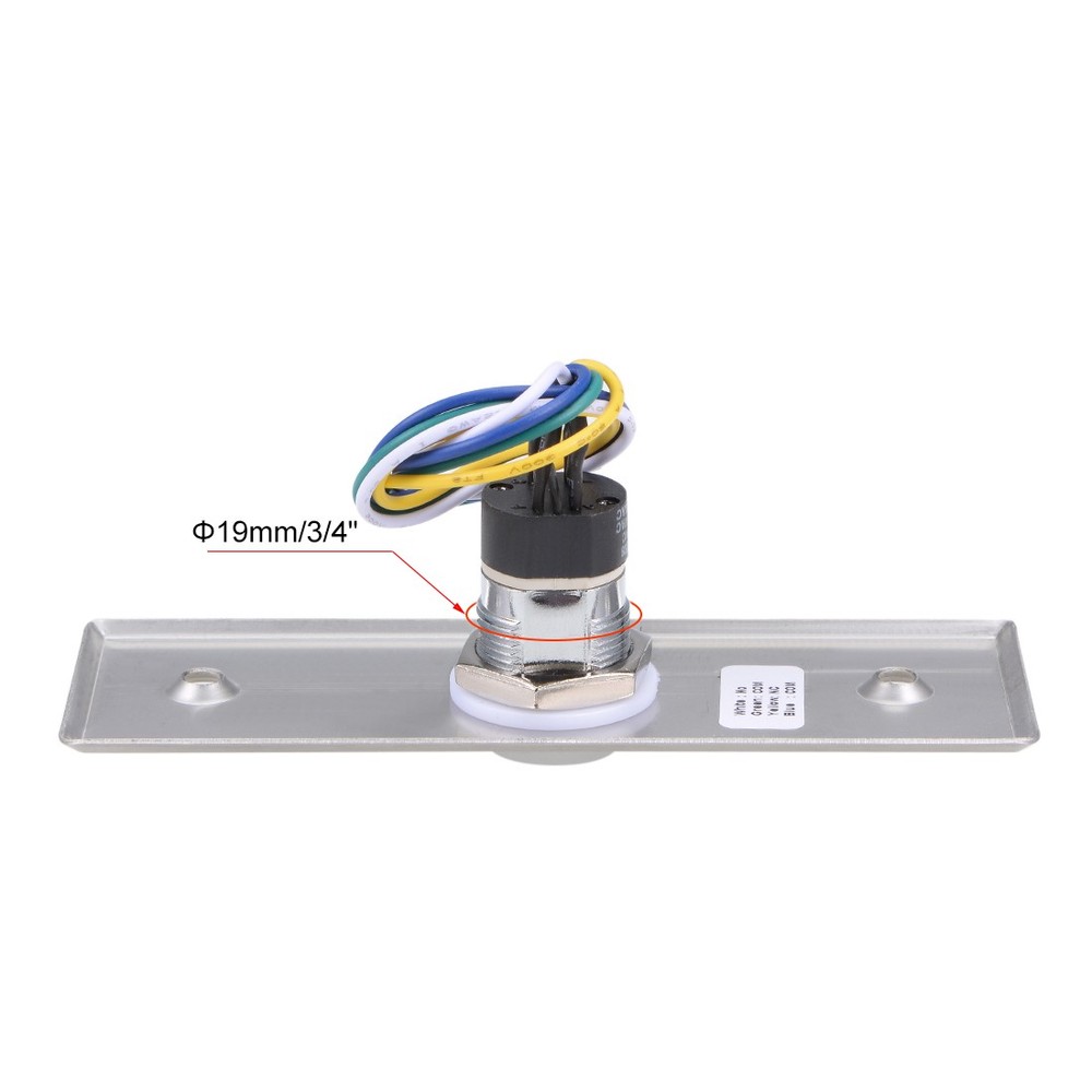 Key Switch Lock On Off Exit Door Lock Release SPST for Access Control 2 Keys