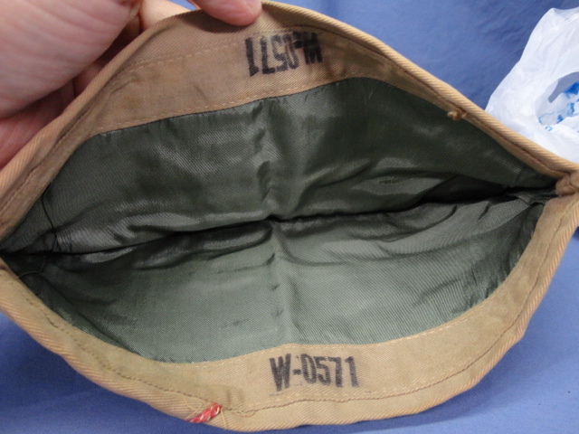 WWII US Color Piped Garrison Cap #63