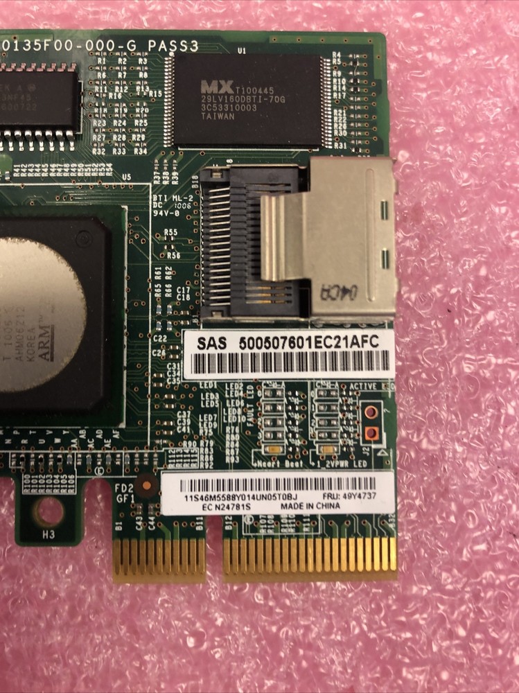 49Y4737 IBM SERVERAID BR10IL SAS/SATA Controller