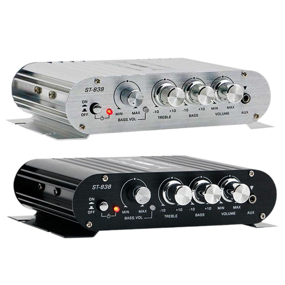 Mini Amplifier 12V 80wx2 Power Amplifier