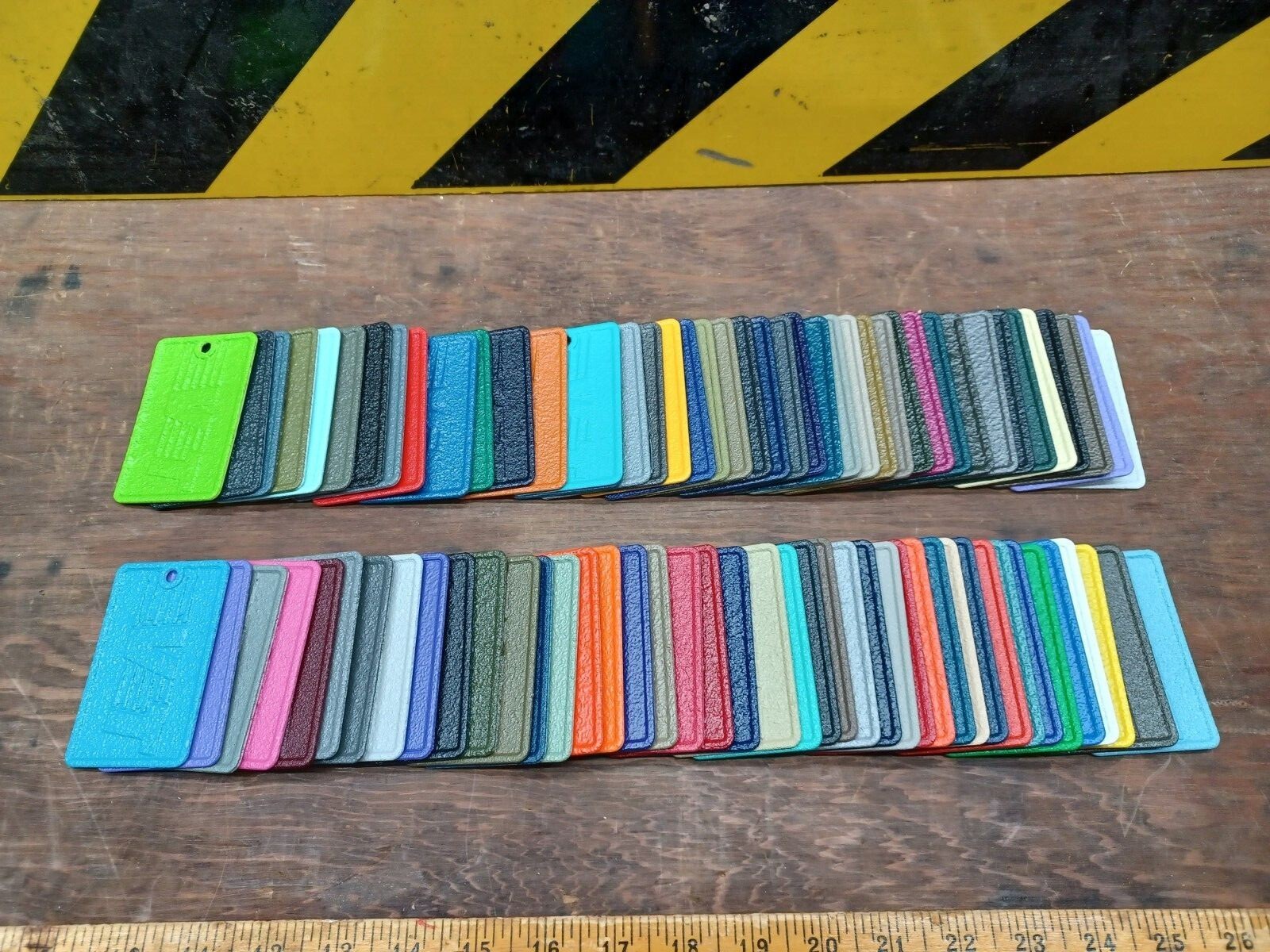 Veloci TINT U-Pol Raptor Liner Tintable Bedliner Pigment COLOR SAMPLE CARD ONLY