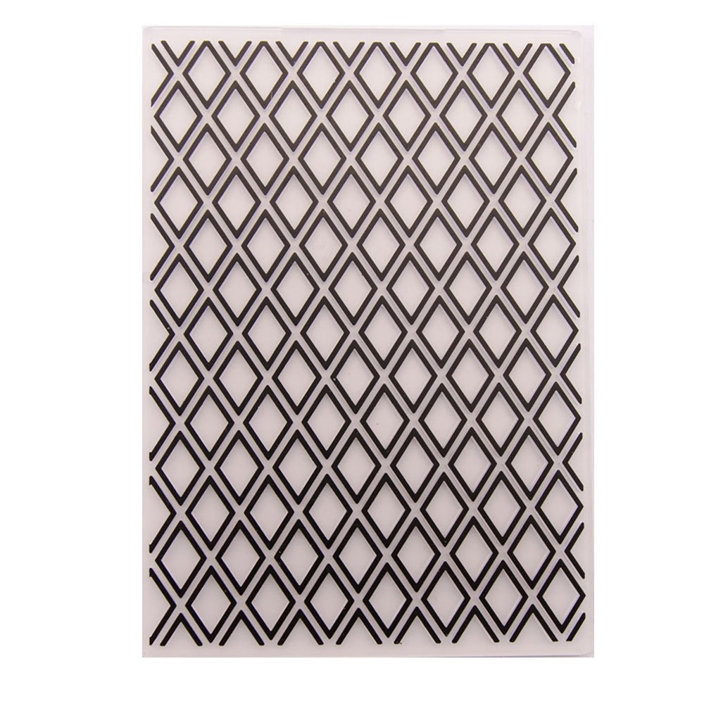 Essential Tool for Scrapbooking Plastic Embossed Folder Template Stamp Stencil