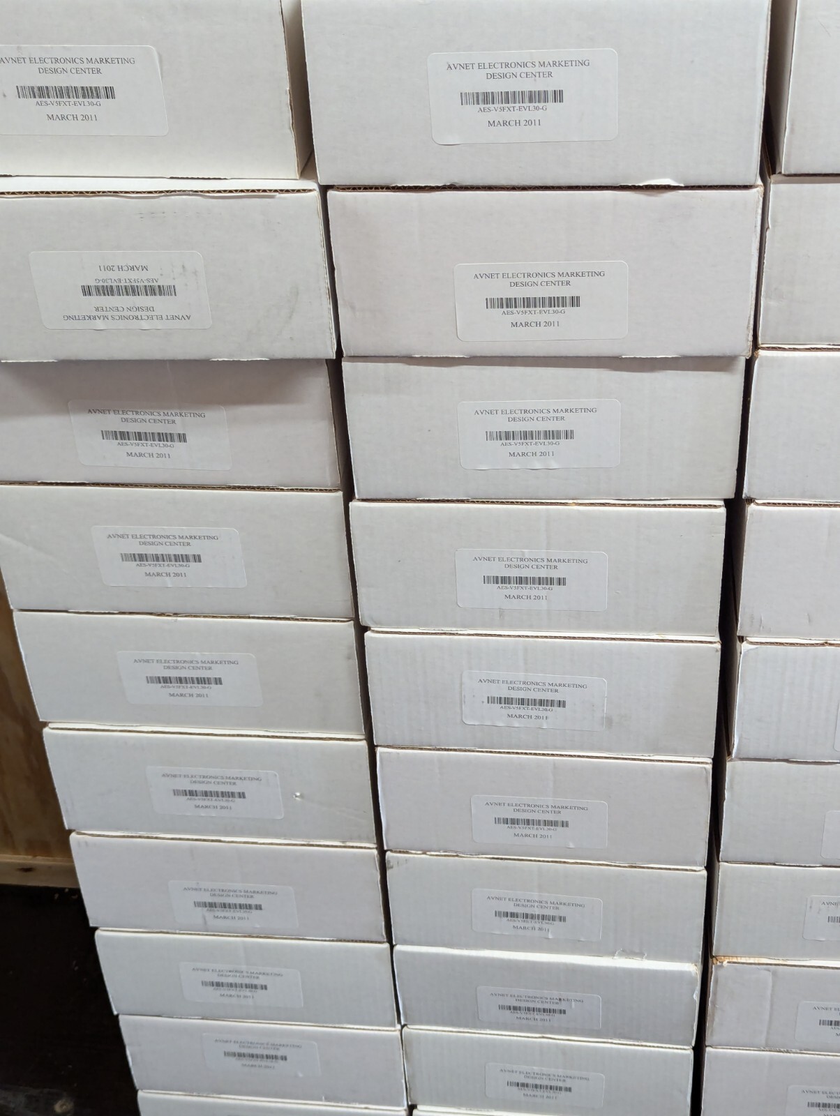 Large Qty New Old Stock Xilinx Virtex-5 FPGA AES-V5FXT-EVL30-G Eval Test Boards