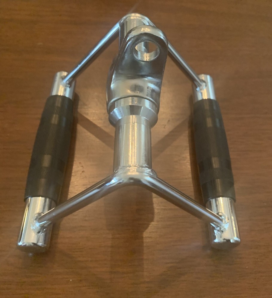 V Bar Double Grip D Handle for Cable Attachments,  Universal Machines