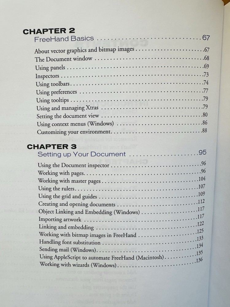 Macromedia FREEHAND 10 BOOK + CD ~ Using Free Hand MAC WINDOWS