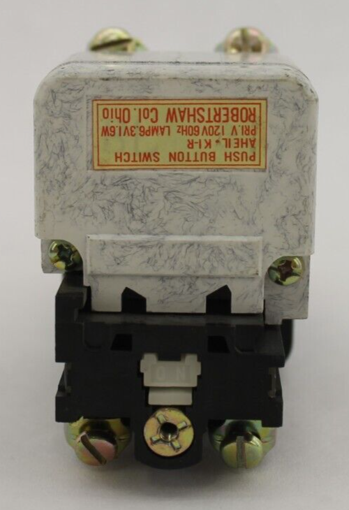 Robertshaw AHEIL KI-R Illuminated Pushbutton Switch