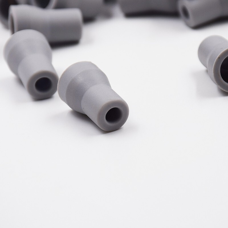 10x Dental Rubber Weak Suction Saliva Ejector Adapter Tips Snap SE Replacement