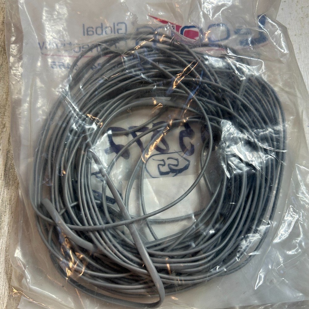 L-Com TDB4-100 26/4 PVC Flat Modular Cord, 55ft