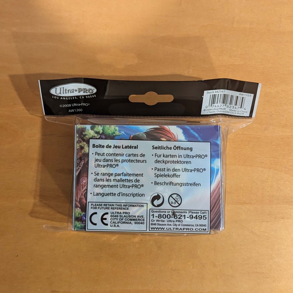Chaotic Overworld Ultra Pro Side Loading Deck Box Factory Sealed