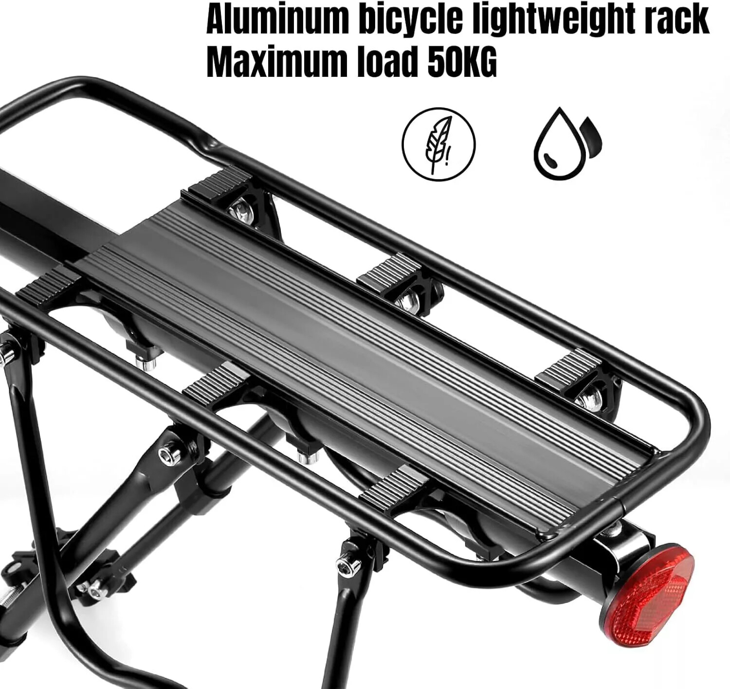 Bike Rear Carrier Rack Mountain Road Bicycle Bracket Cycle Luggage Cargo Holder