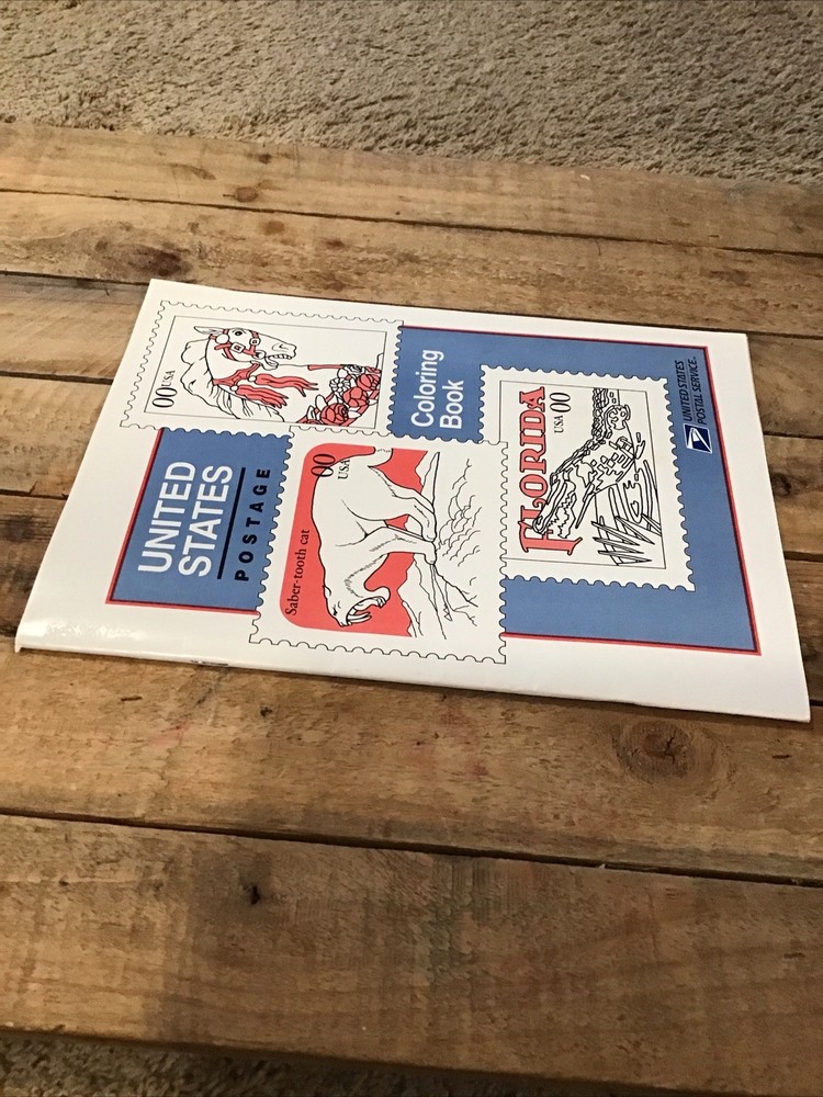 1994 United States Postal Service Coloring Book Stamps Publication 39