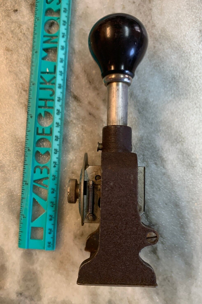 Vintage Bates Numbering Machine