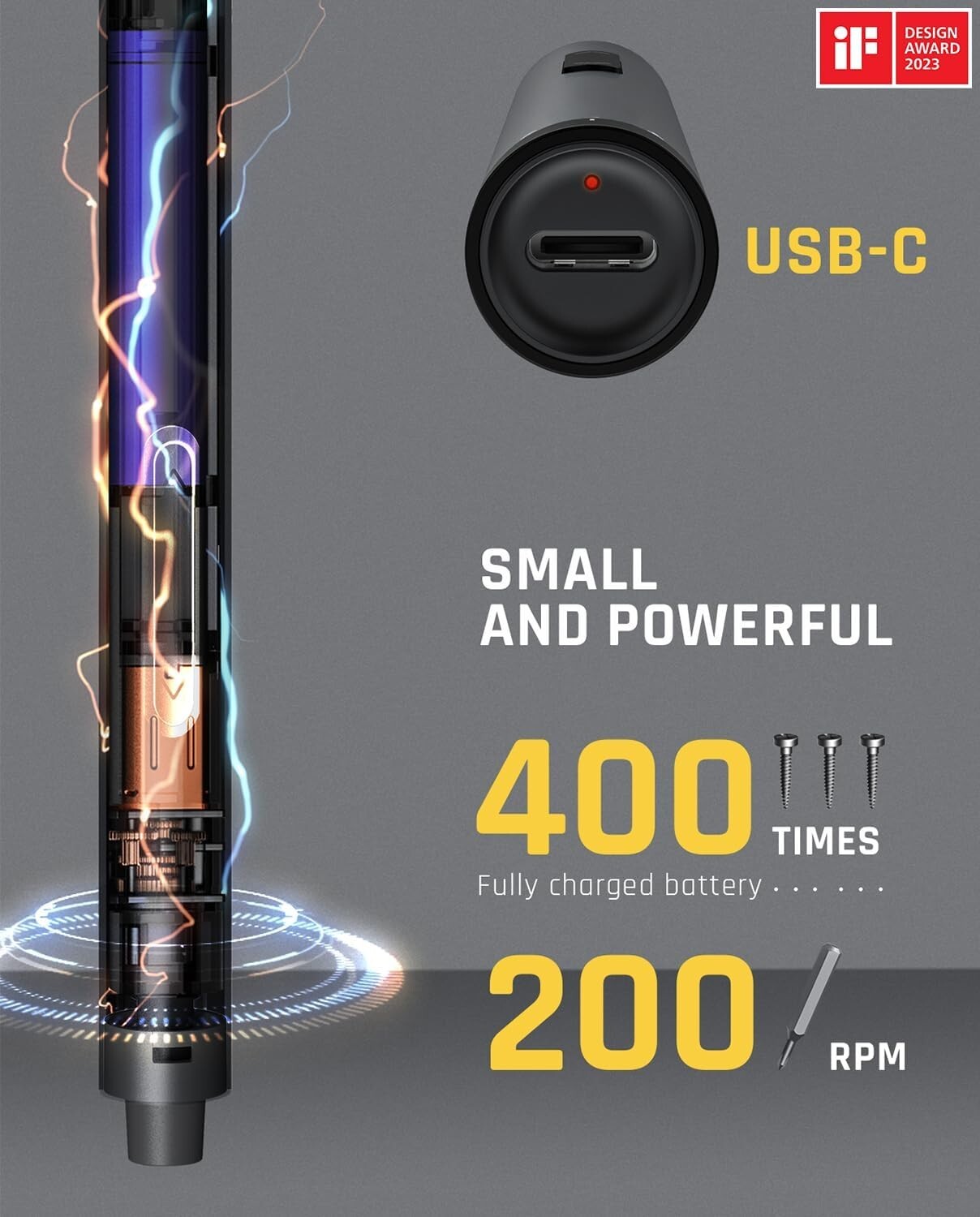 Fanttik E1 Max Mini Precision Electric Screwdriver 50-in-1