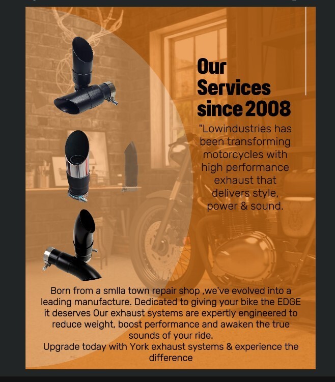 2003-2007 Suzuki Hayabusa Shorty Exhaust Slip-On tips GP Style (PAIR)