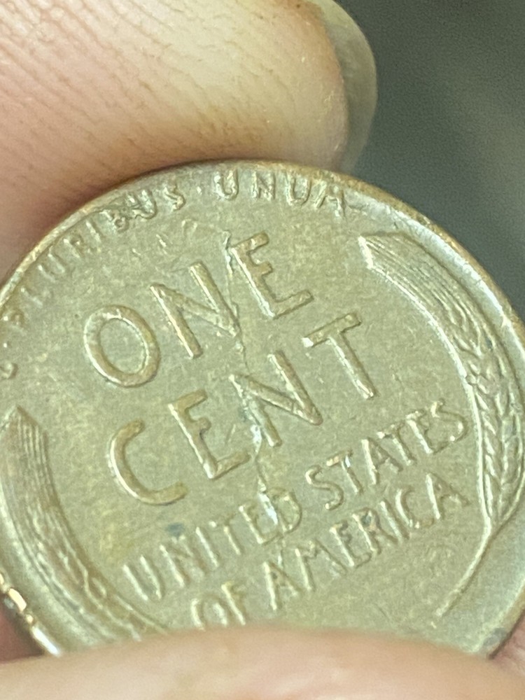 1948 Wheat Penny Lamination Error