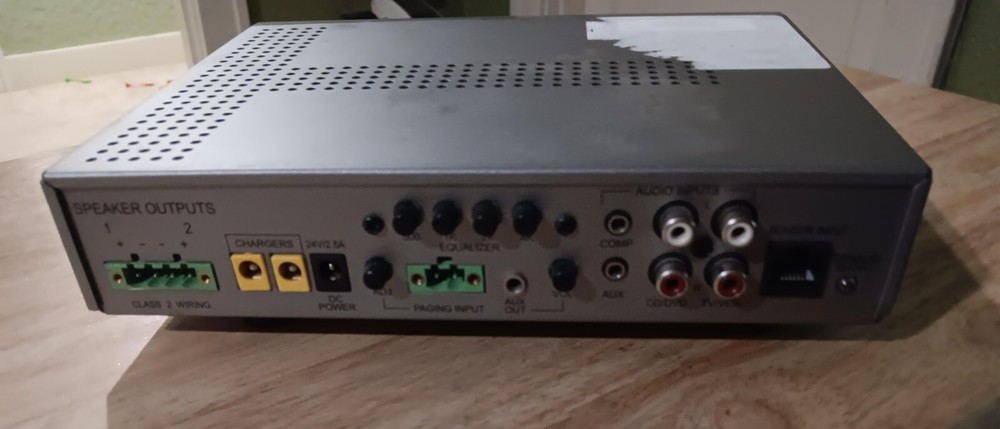 Lightspeed CAT 855 Classroom Audio Amplifier System - Untested