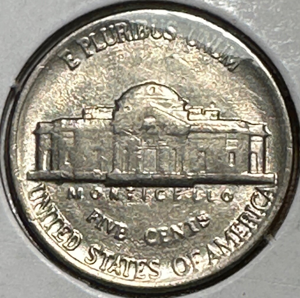 1984 P Jefferson Nickel