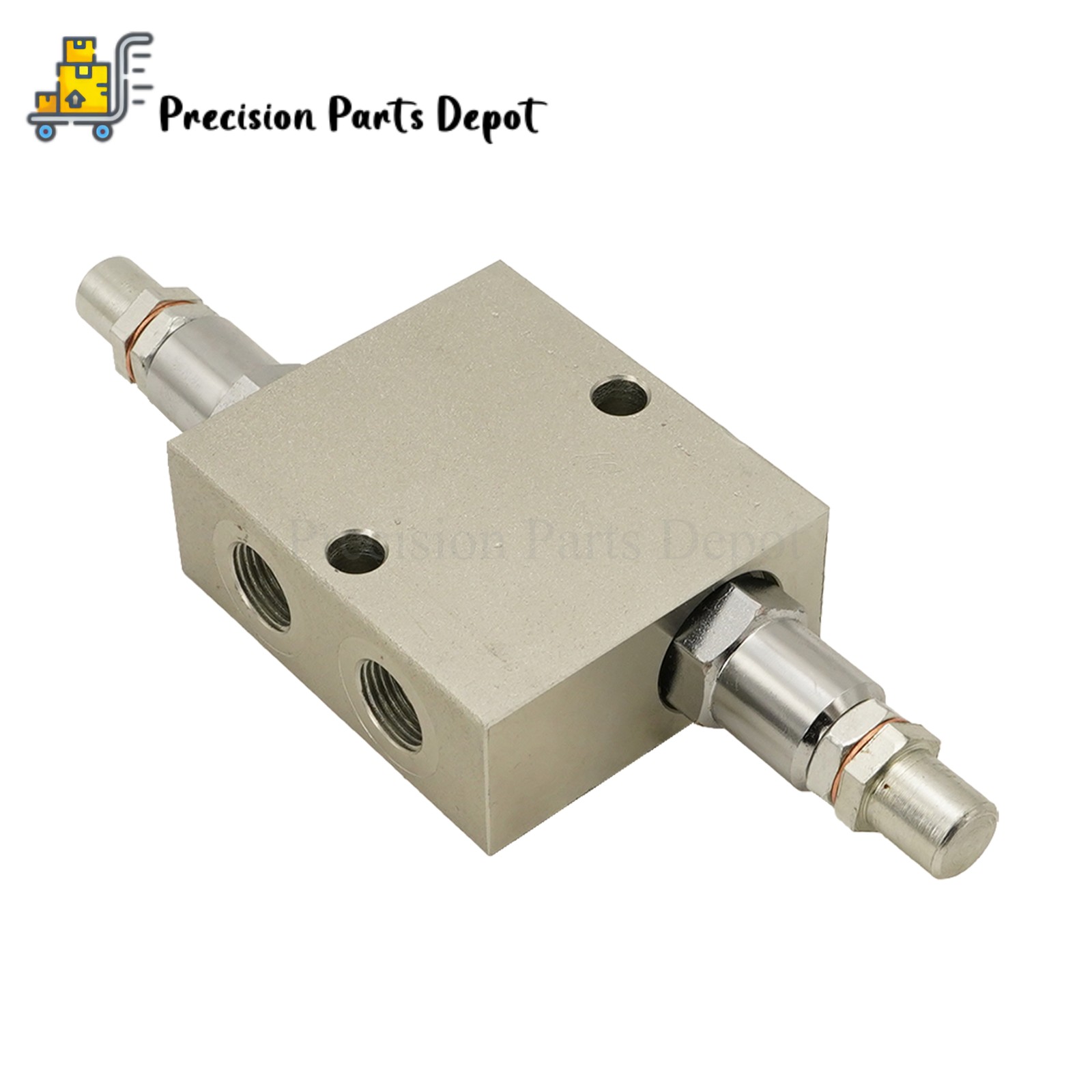 Dual Crossover Hydraulic Relief Cushion Valve 12 GPM Max Flow 3/8” NPT Ports