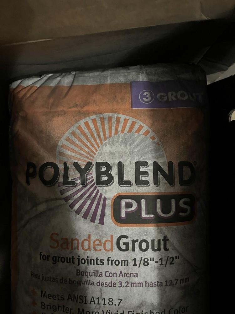 Sanded Grout