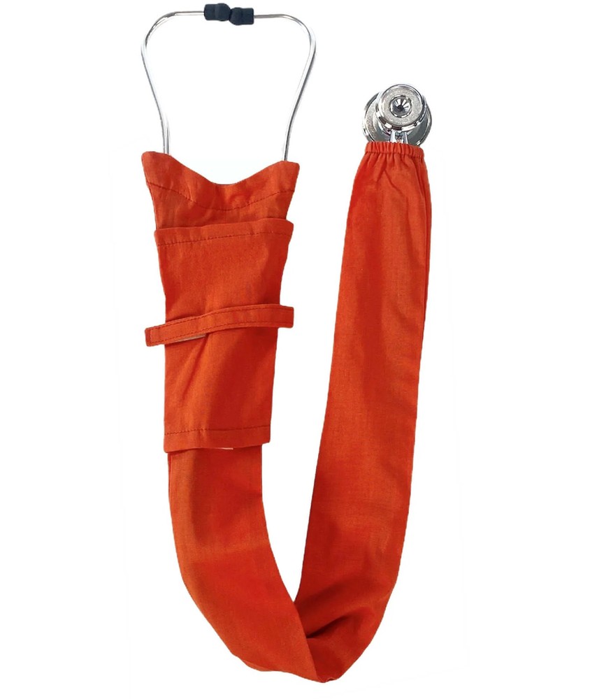 Stethoscope Cover – Stylish and Durable - Solid Burnt Orange