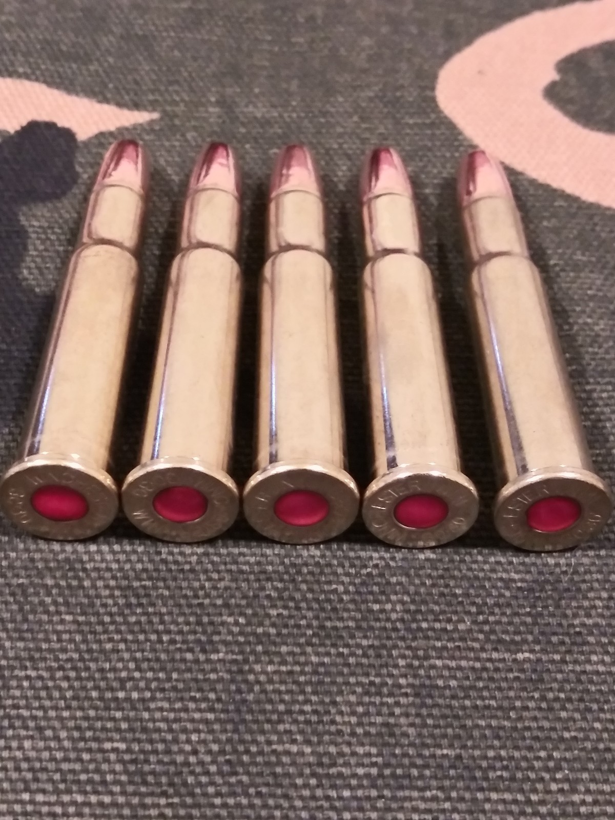 30-30 WINCHESTER SNAP CAPS SET OF 5 (Safety Red)