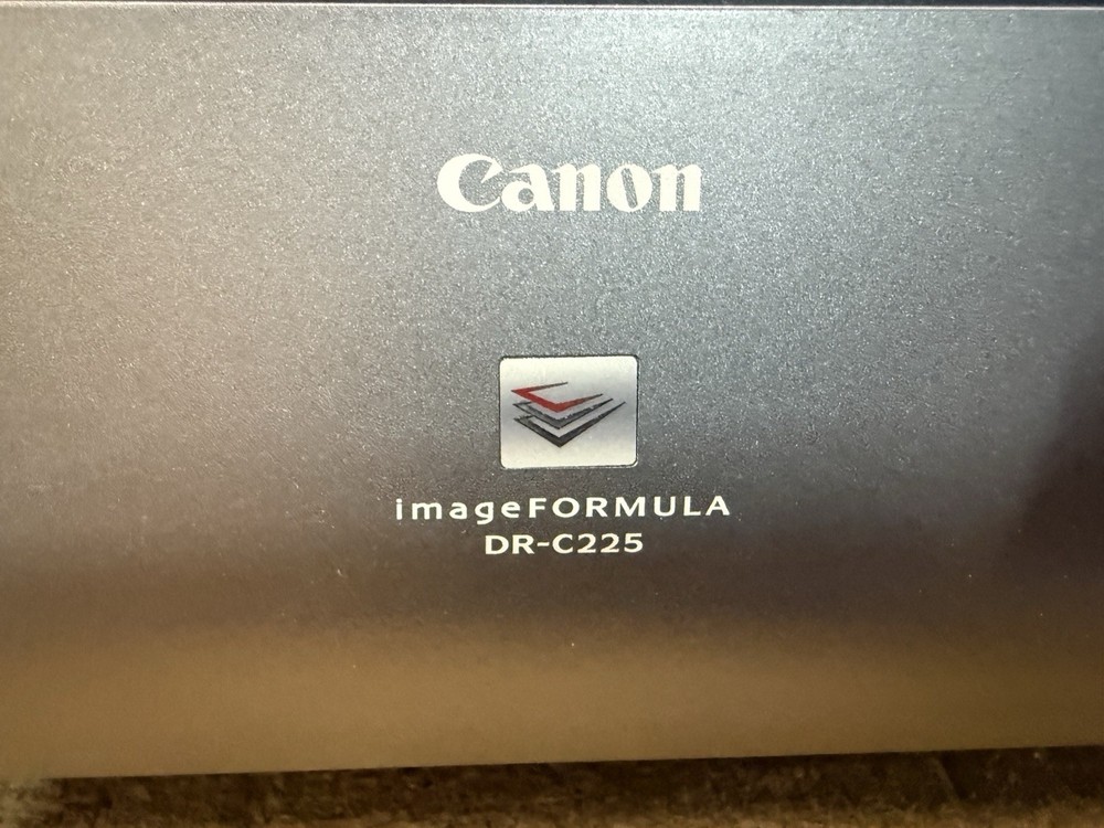 Canon Image Formula DR-C225 Document Scanner w/ Power Adapter