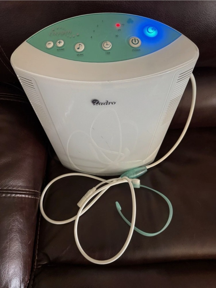 Zadro OXY01 Personal Oxygen Bar Machine Relaxation Timer Music White