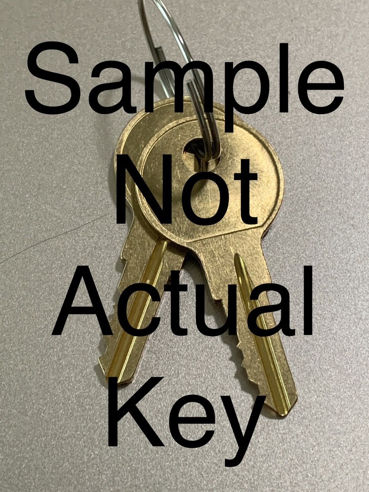 EC801-EC820 2 Keys for Various Better Built Truck Tool Box Locks Cut 2 Your Code