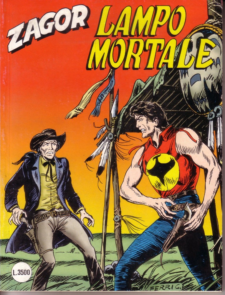 comic ZAGOR ZENITH BONELLI FIRST EDITION number 454