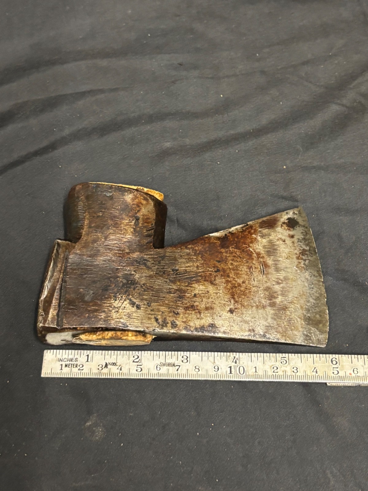 Vintage Swedish Collared Axe Head Gransfors Bergsjo Style 0.9 kg 1.98 lb