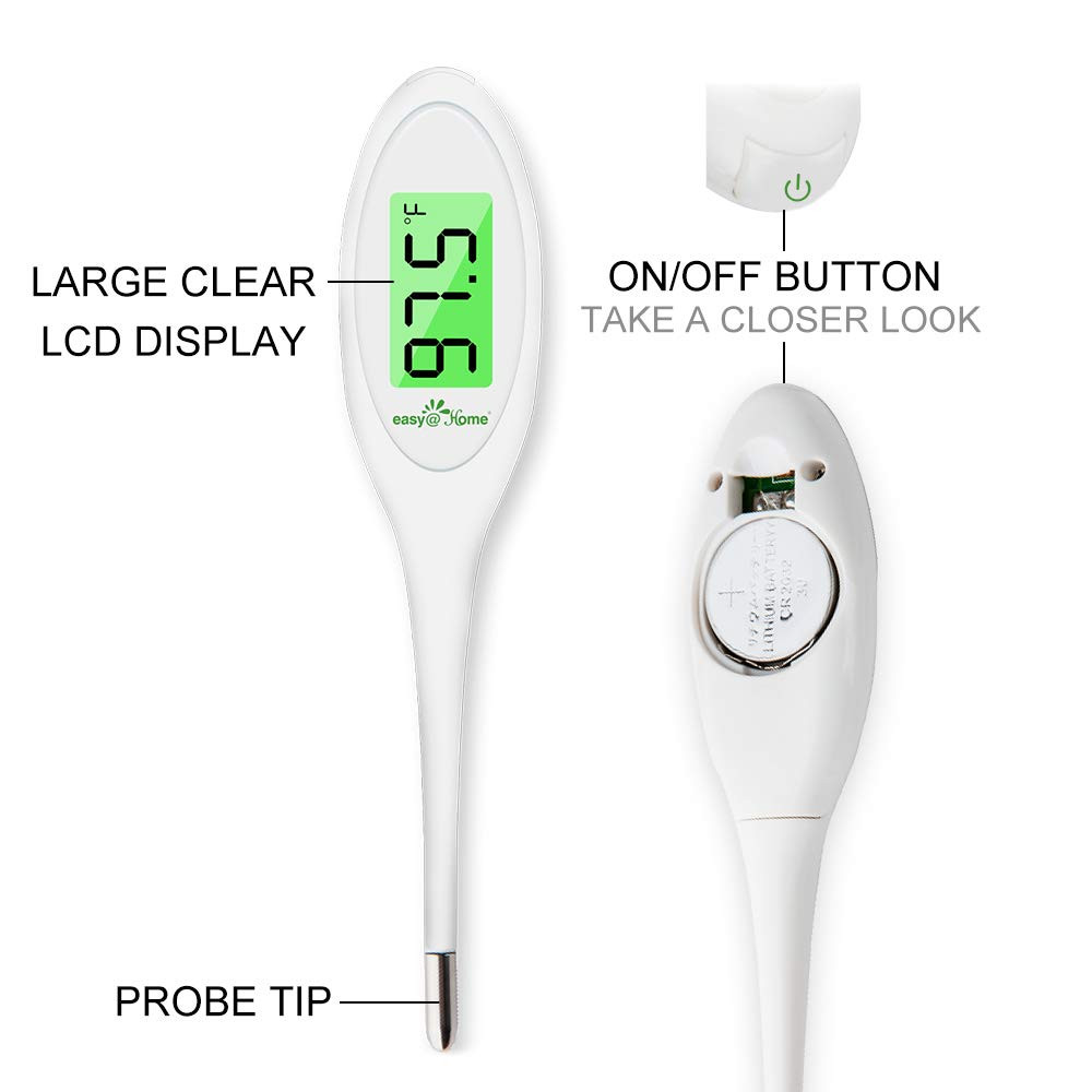 Mckesson Digital Oral Thermometer - with Easy Read Display