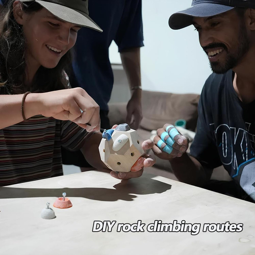 Handcrafted Boulder Block Build Strength Precision Rock Climbers Gift Mountain