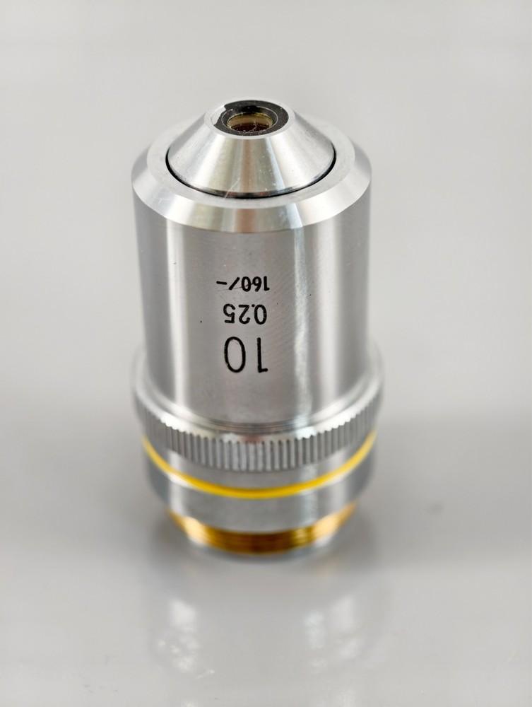 Nikon 10x 0.25 Microscope Objective RMS Thread