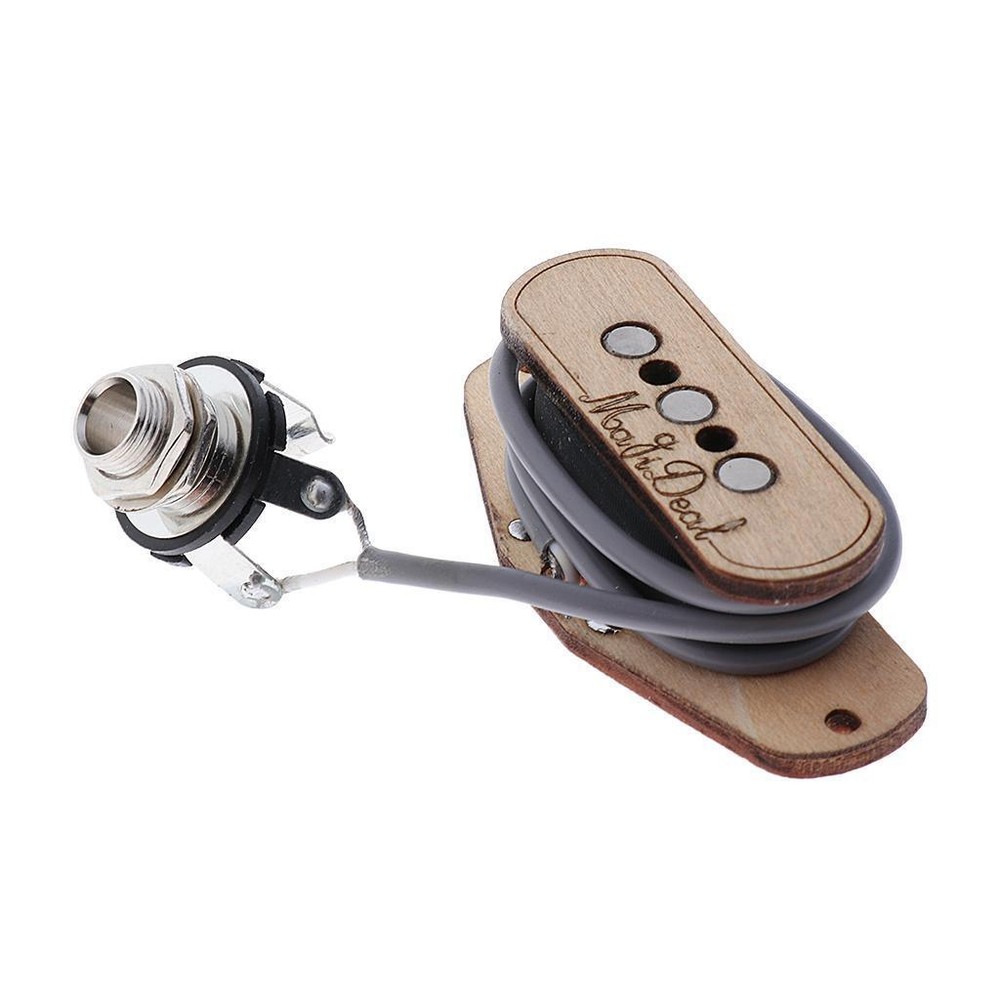 1pcs 3 String Box Guitar Pickup String Pickup with Input
