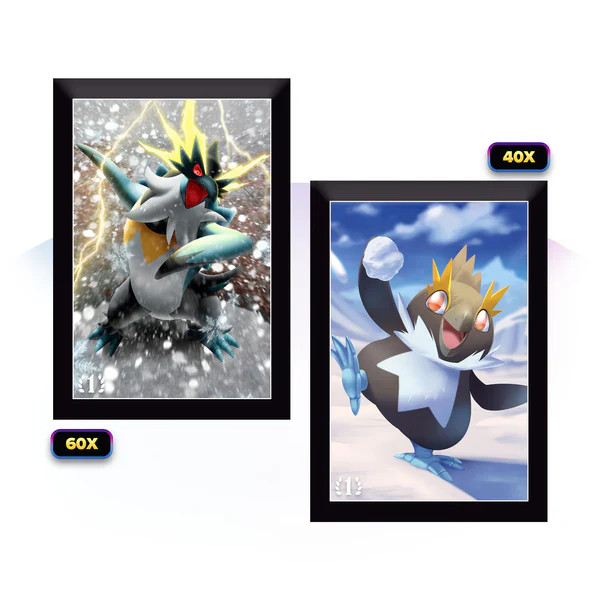 Frostfall Emperowatt Card Sleeves | Elestrals