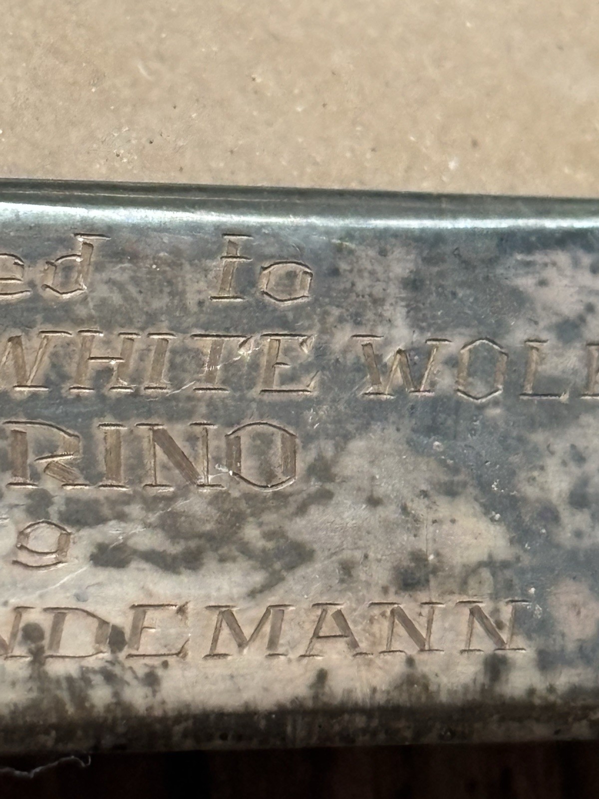 Vtg Rare 1959 Native American Chief Picture Photo Frame High Chief White Wolf