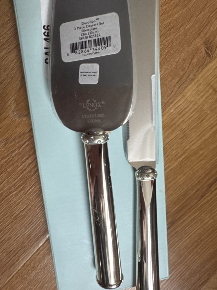 Lenox Devotion 2-piece Dessert Set