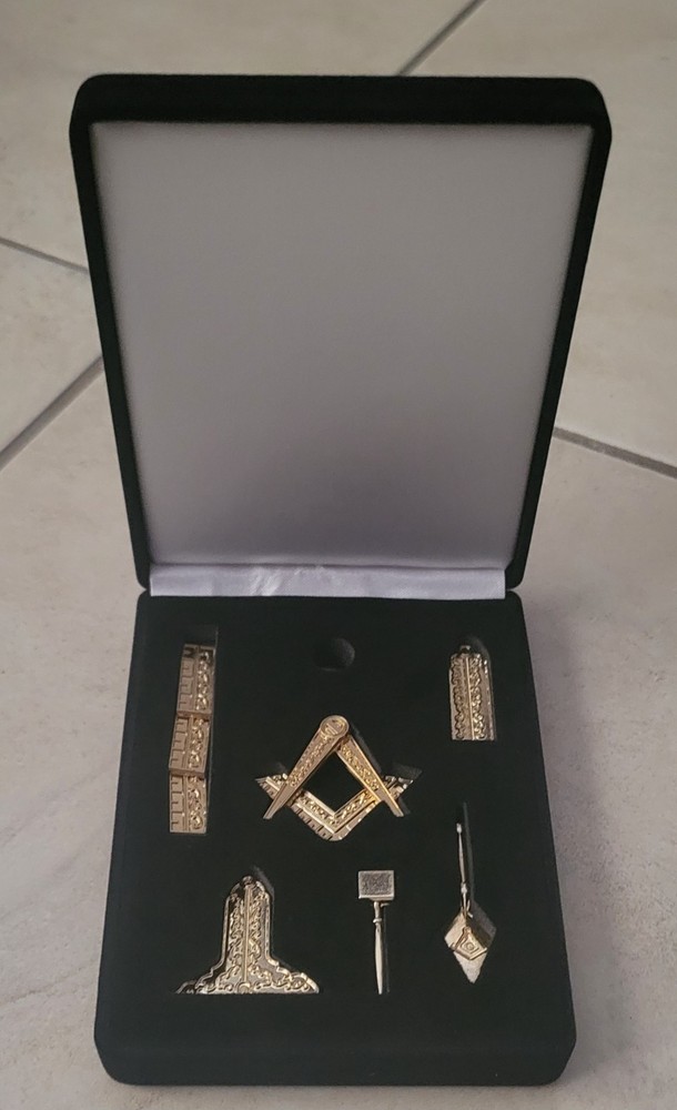 Lodge Miniature Working Tools Gold Finish