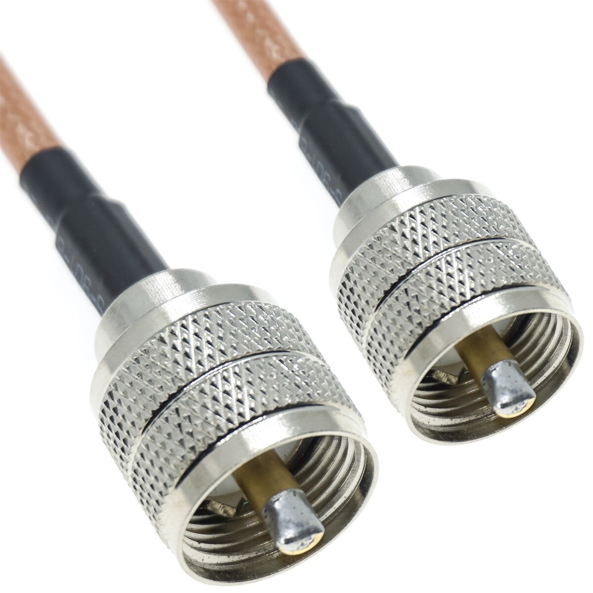 RG400 UHF Male To UHF Male PL259 Crimp lot Jumper RF Coaxial Coax Coaxial Cable