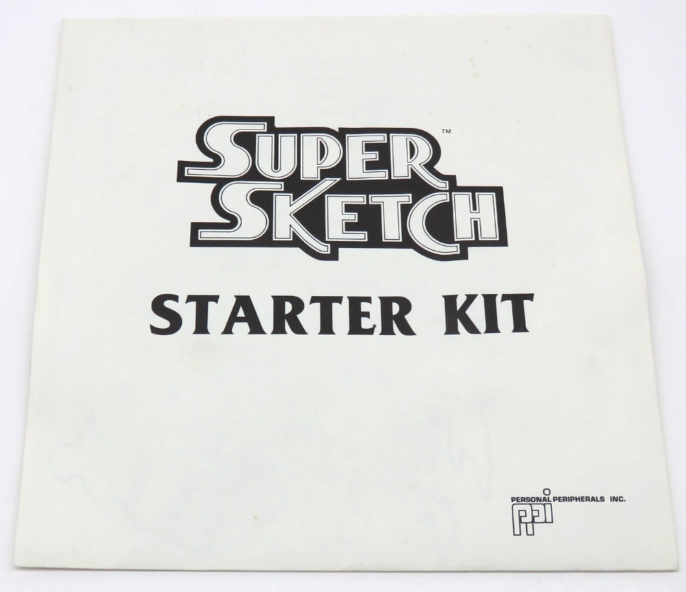 Super Sketch G2300 (1984) for Atari Home Computers Video Graphics #2