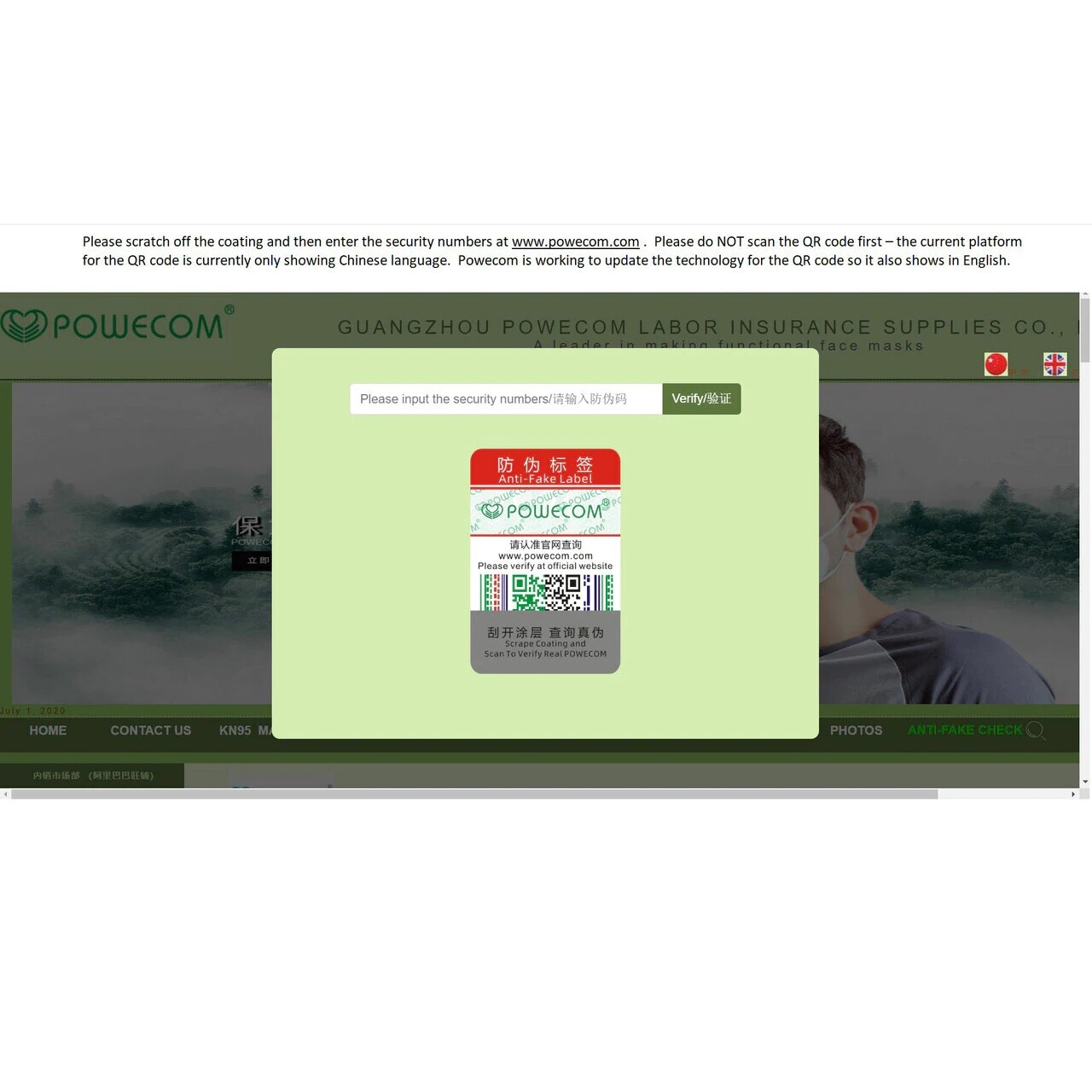 10 PCS Powecom KN95 Protective Face Mask Respirator - Black | White ✅GB2626-2019