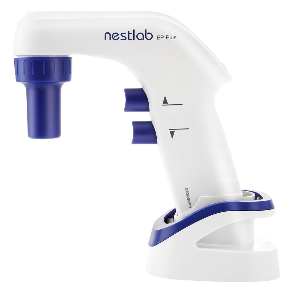 Electronic Pipettor 0.1-100ml Controller for Lab LCD Screen 6 Adjustable Speed