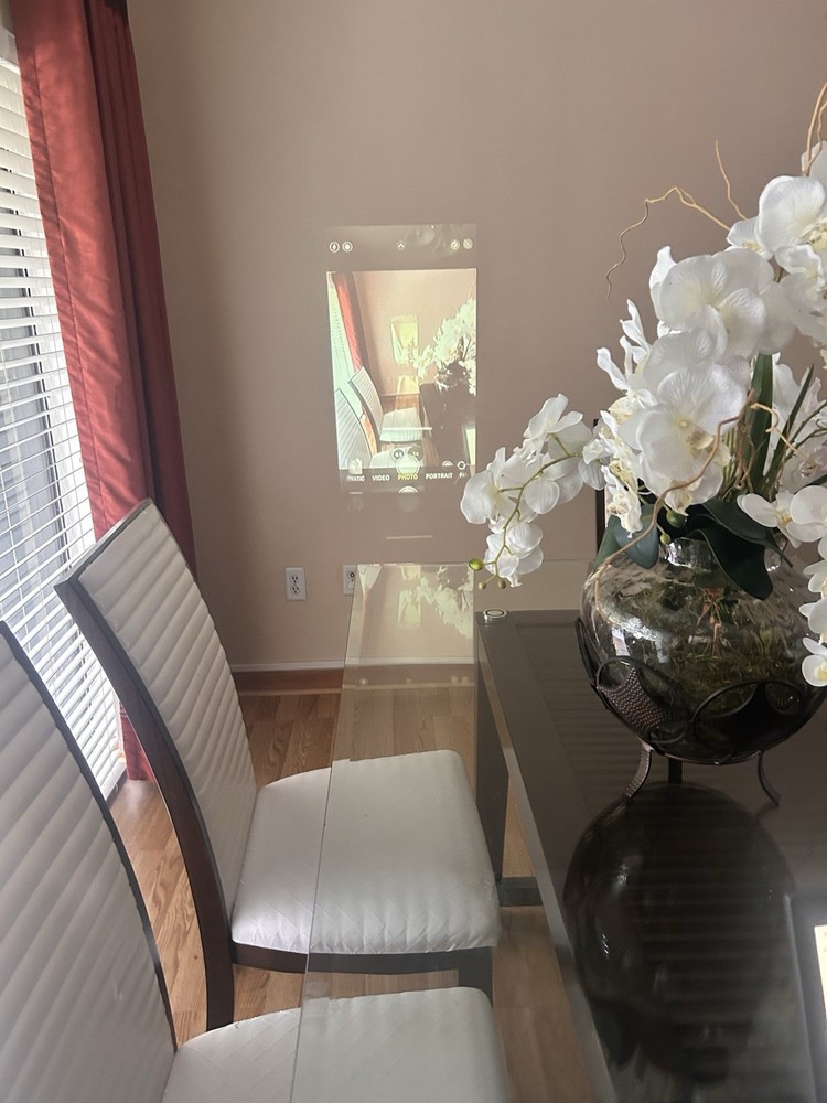 Fudoni MODEL P1 WIFI LCD Projector - Tested! OPEN BOX