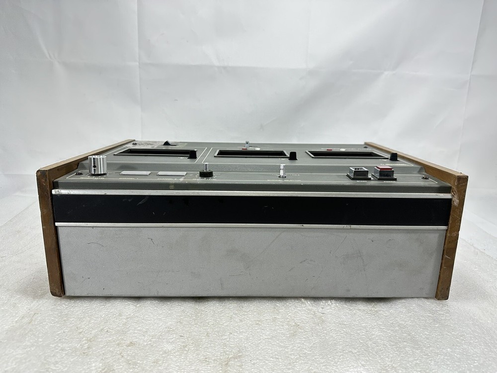 Vintage Wollensak 2770 AV ~ Cassette Tape Duplicator ~ WORKING / MISSING KNOBS