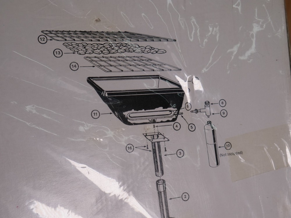 Chefmaster Party Grill Gas Fired NEW