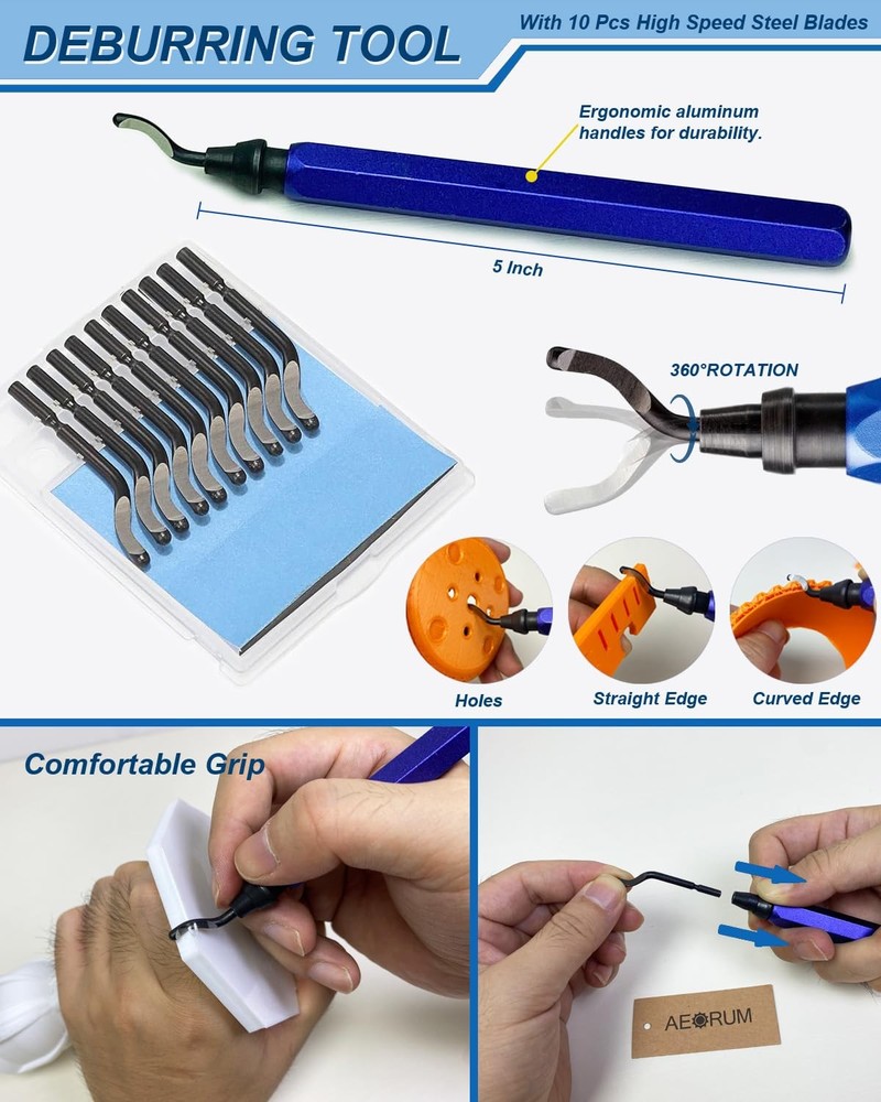 124Pcs 3D Printing Accessory Tools with Tool Bag for Printer Modeler...